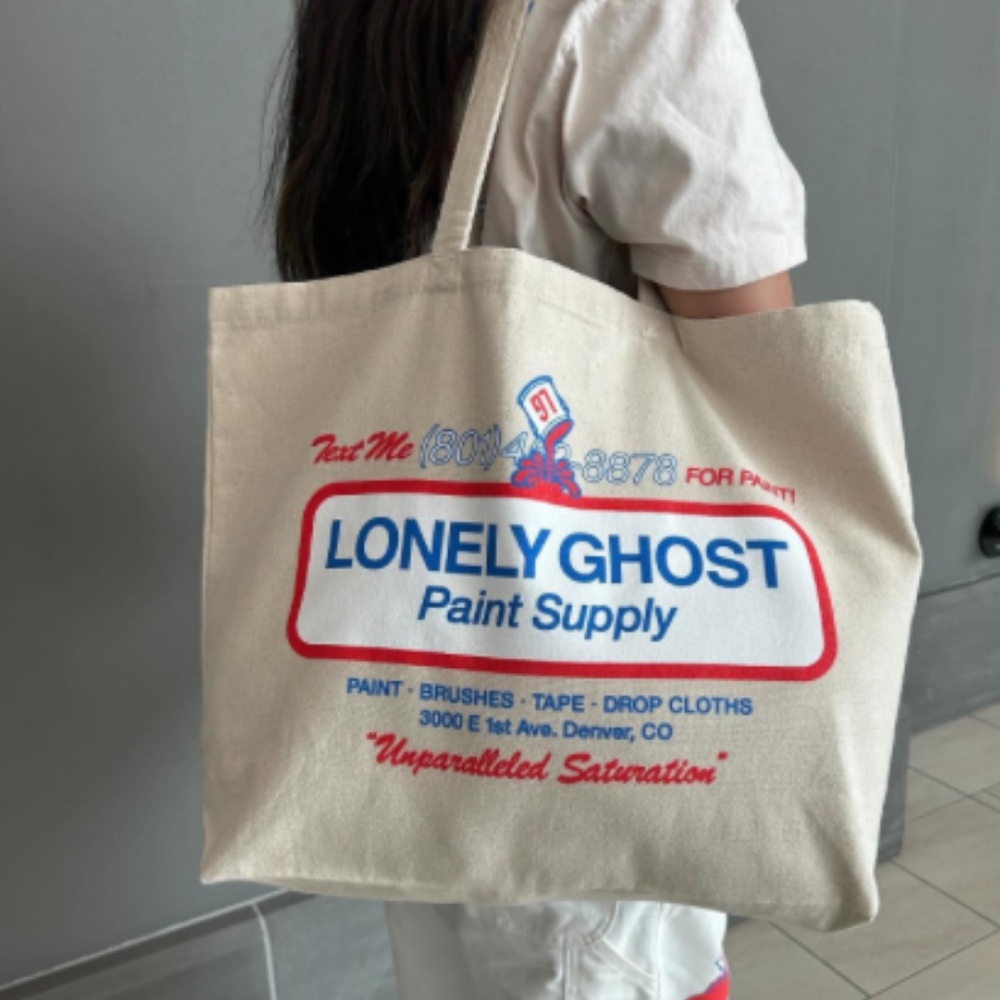 Lonely Ghost Paint Supply Tote
